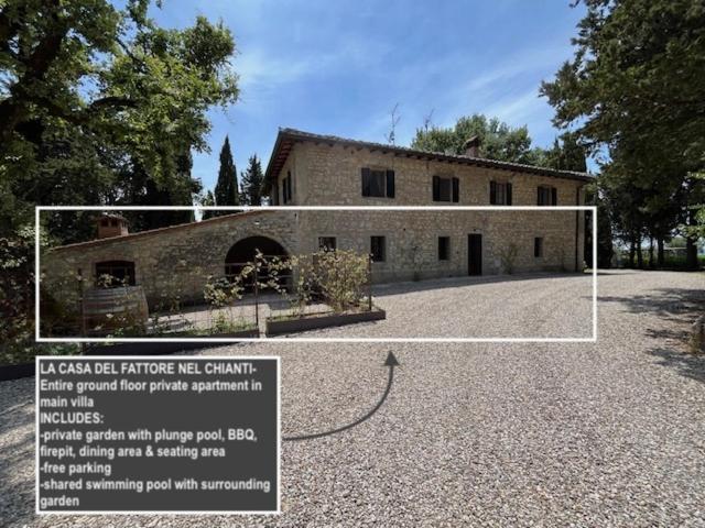 Il Villino Farmhouse Кастелина ин Кианти Екстериор снимка