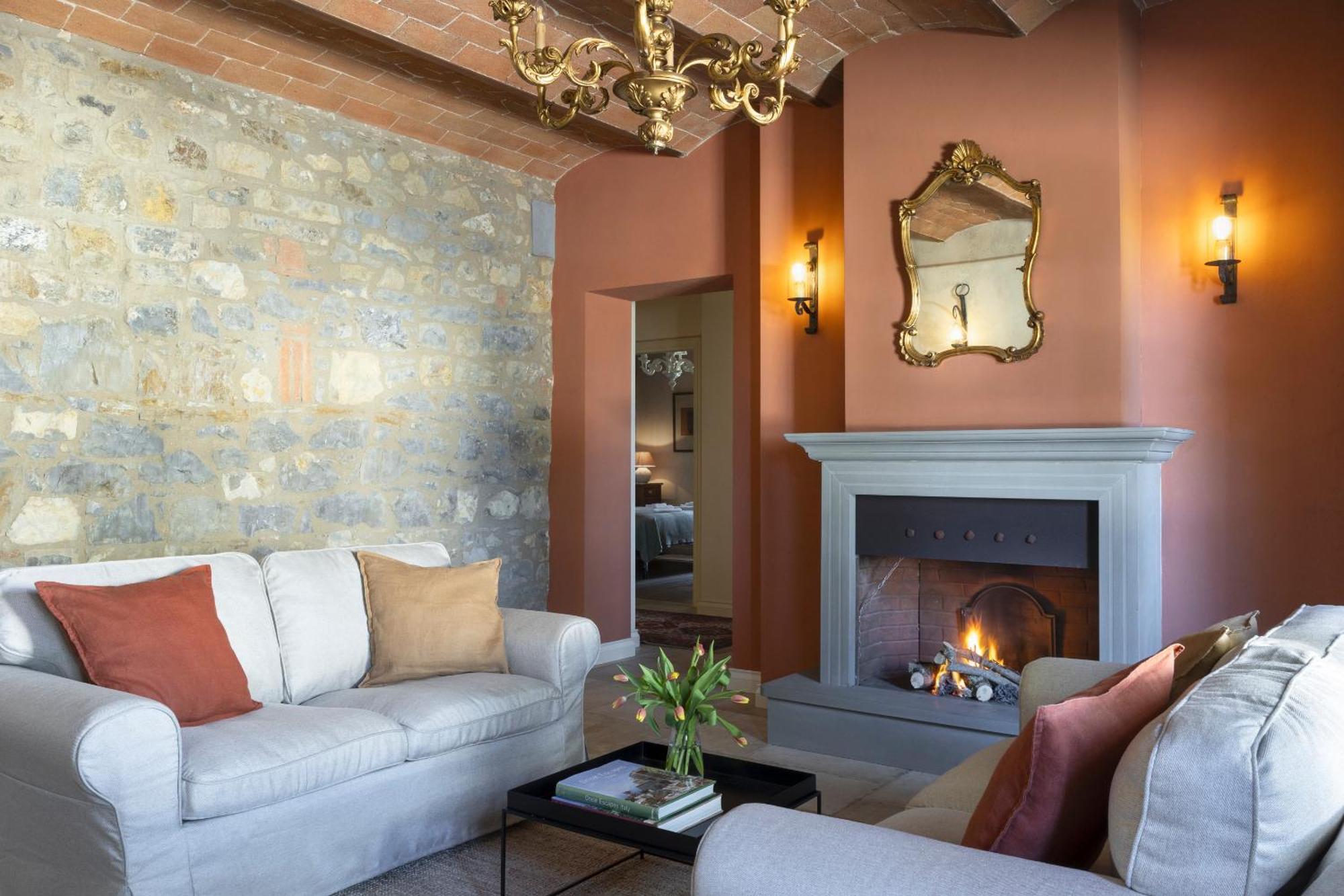 Il Villino Farmhouse Кастелина ин Кианти Екстериор снимка